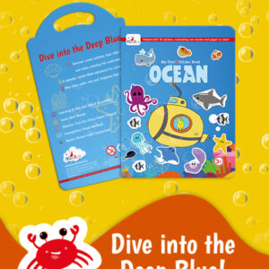 Ocean Adventure: Stick, Color, Imagine!