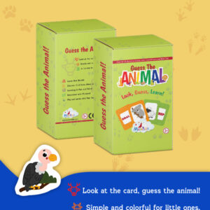 Guess the Animal! (36 Cards) 🦁🦒