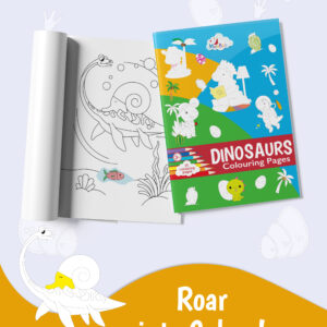 Dinosaurs Colouring Book! 🦖🎨